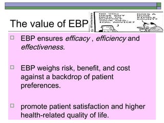 Models of EBP
 The Johns Hopkins Nursing Evidence-
Based Practice Model
 The Ace Star Model (Stevens, 2005)
 Lowa Model...