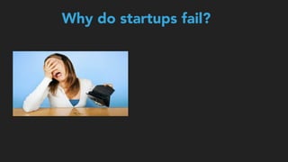 Why do startups fail?
 