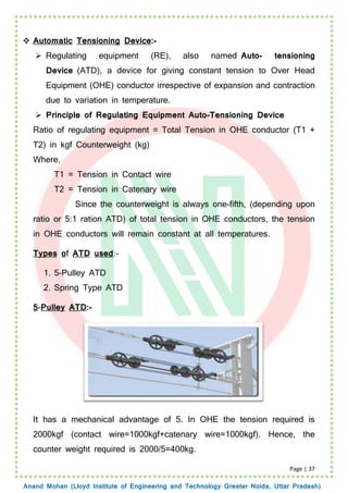 Spring Atd Noida Metro Rail Corporation Summer Tanning/Internship(Anand Mohan ) | PDF