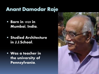 Anant damodar raje | PPTX