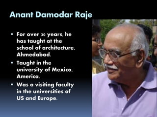 Anant damodar raje | PPTX