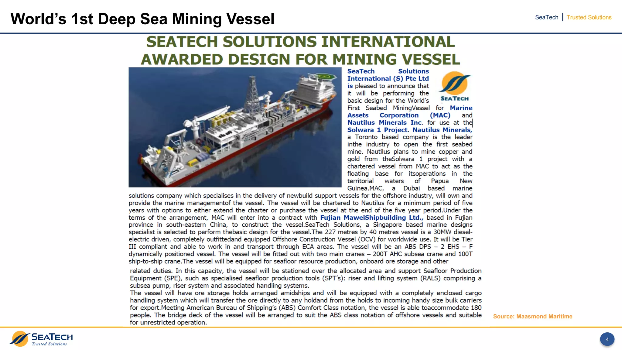 GREEN DEEP SEA MINING – MOVING AHEAD WITH PRECAUTION | PDF