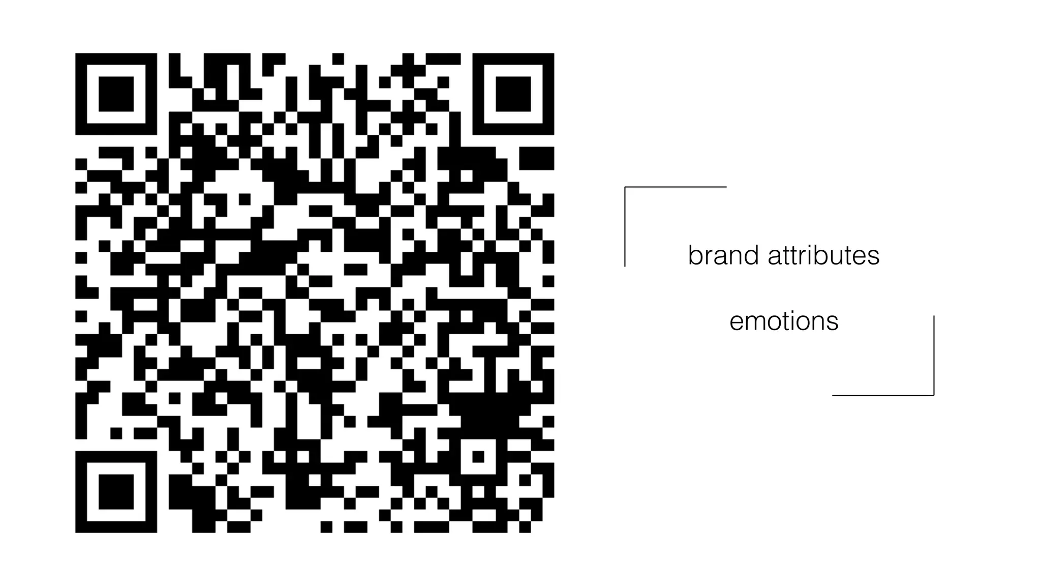 brand attributes
emotions
 