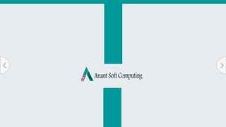 Anant soft computing | Smart App Development Company | PPTX