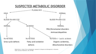 Comprehensive Overview of Inborn Errors of Amino Acid Metabolism in ...