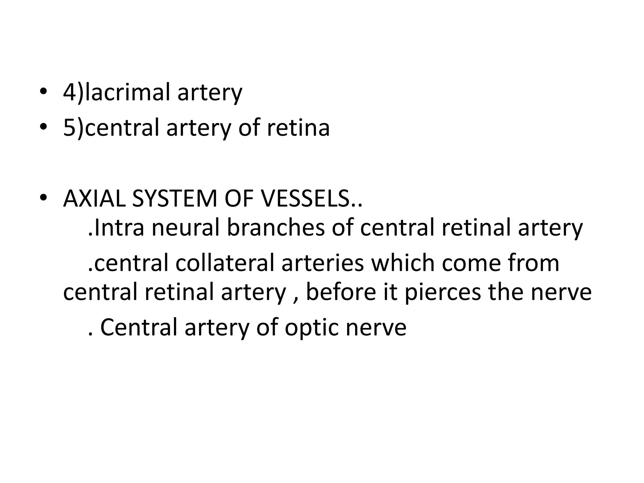 Anatomy of optic nerve | PPTX