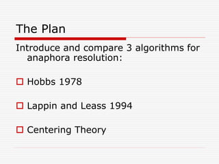 anaphora resolution natural language processing.ppt