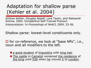 anaphora resolution natural language processing.ppt
