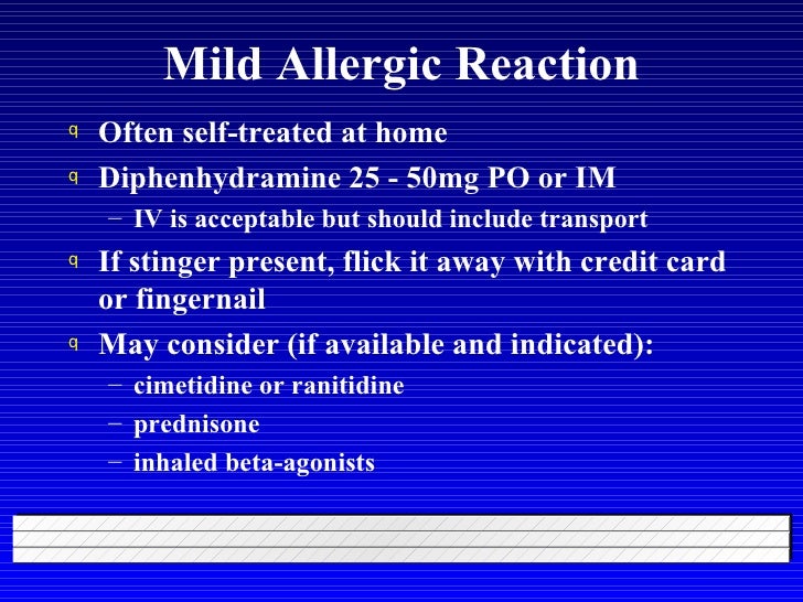 Anaphylaxis & Allergy Nsc