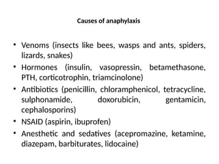 anaphylaxis 7.4.25.pptx by Aakash Singh sheokand | PPT