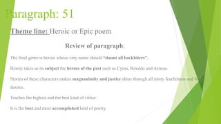 An apology for poetry paragraph 32-63 | PPTX