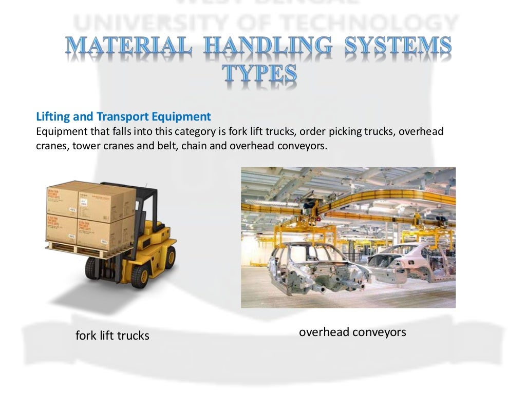 An approach for selection of material handling equipment and material…