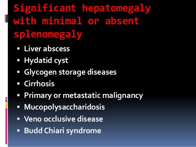 An Approach To A Child With Hepatosplenomegaly And Lymphadenopathy