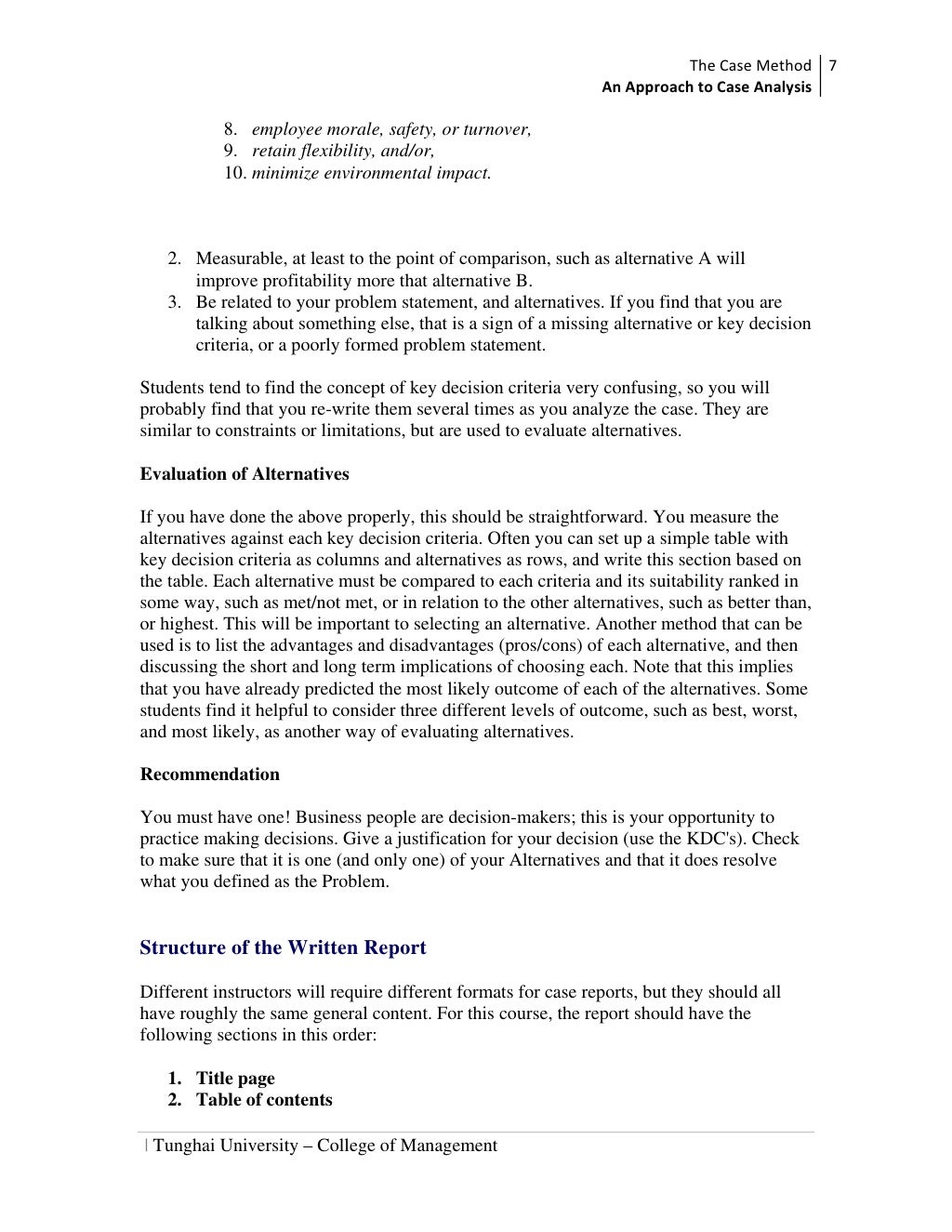 Approaches to case study analysis image