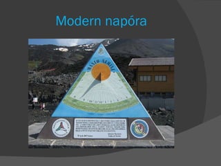 Modern napóra 