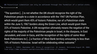 03 Palestinian liberation can only be achieved through the formation of a nation-state.
.
“Non-white anarchist have been t...