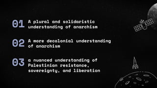Anarchist Studies Conference: Pro-Palestinian Anarchism, Far From an Oxymoron