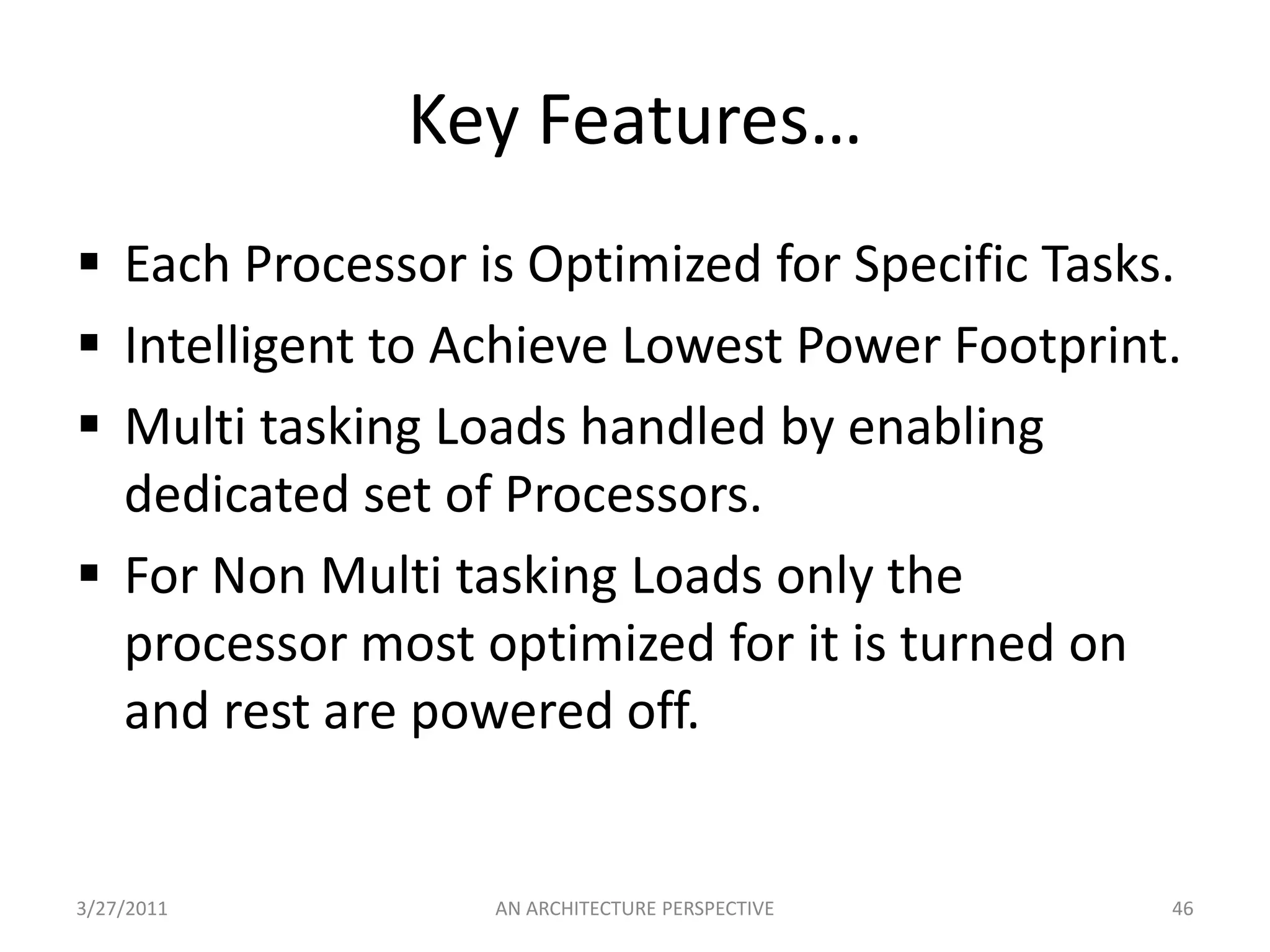 Features of Netburst…Execution Trace Cache: