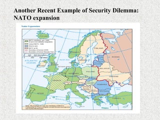 Anarchy and the Security Dilemma Basic Concepts of International ...