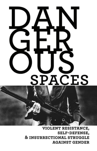 DAN
GER
OUS
spaces
violent resistance,
self-defense,
& insurrectional struggle
against gender
 
