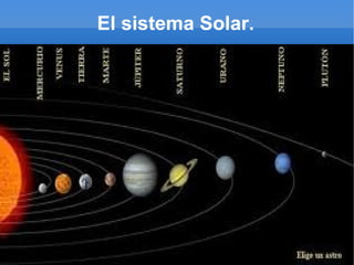 El sistema Solar. 
