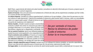 Beth Filson Comprendiendo y Aplicando el Modelo Trauma-Informed Care en Salud ...