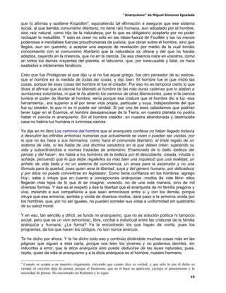 Anarquismo Miguel Gimenez Igualada | PDF