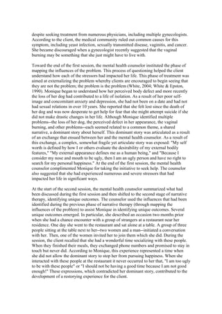 A narrative approach to body dysmorphic disorder | DOC