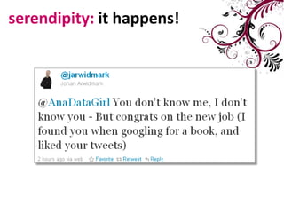 serendipity: it happens!