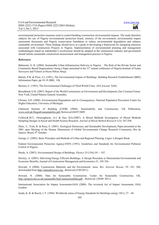 An assessment of environmental impacts of building construction ...
