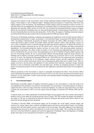 An assessment of environmental impacts of building construction ...