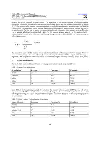 An assessment of environmental impacts of building construction ...