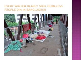 Homeless people in Bangladesh