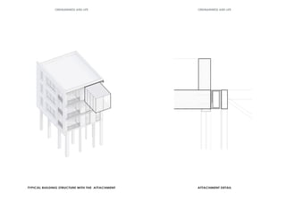 ATTACHMENT DETAIL
TYPICAL BUILDING STRUCTURE WITH THE ATTACHMENT
ORDINARINESS AND LIFE ORDINARINESS AND LIFE
 