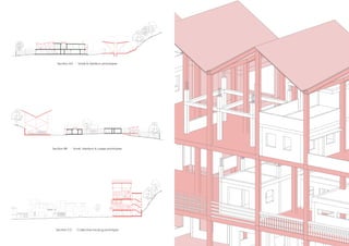 Section CC - Collective housing prototype
Section BB - Small, Medium & Large prototypes
Section AA - Small & Medium prototypes
 