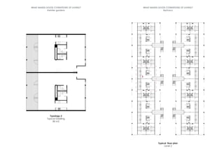 Typical floor plan
Level 2
Typology 2
Typical Dwelling
80 m2
2
WHAT MAKES GOOD CONDITIONS OF LIVING?
#winter gardens
WHAT MAKES GOOD CONDITIONS OF LIVING?
#privacy
 
