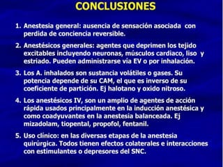 Anastesicos generales