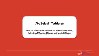 The Global Leave No One Behind agenda: what it means for Ethiopian ...