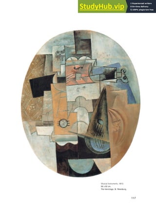 117
Musical Instruments, 1913.
98 x 80 cm,
The Hermitage, St. Petersburg.
 