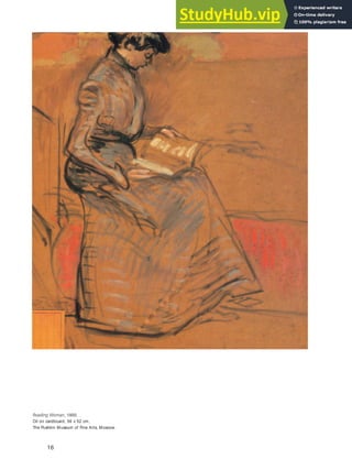 16
Reading Woman, 1900.
Oil on cardboard, 56 x 52 cm,
The Pushkin Museum of Fine Arts, Moscow.
 