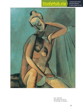 Nude, 1908-1909.
Oil on canvas, 100 x 81 cm,
The Hermitage, St. Petersburg.
97
 