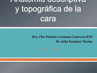  
Dra. Flor Patricia Carmona Contreras R3D
Dr. Julio Enríquez Merino
 
