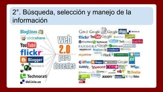 2°. Búsqueda, selección y manejo de la 
información 
 