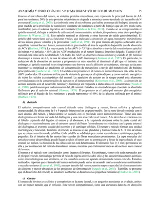 Microfauna Rumenala Anatomía y fisiología del rumen 000000000 | PDF
