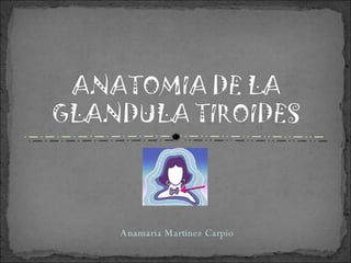 Anamaria Martinez Carpio 