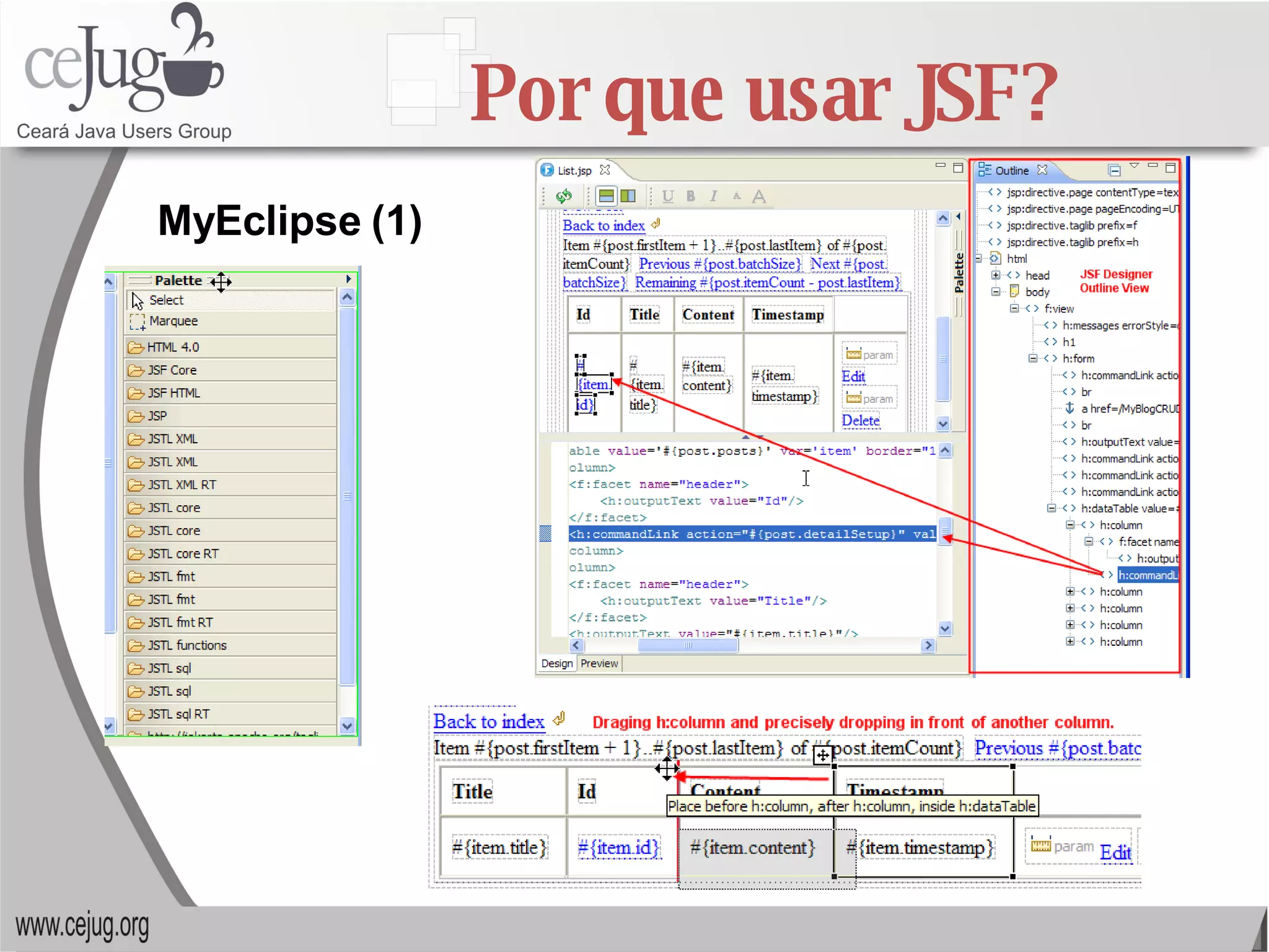 Por que usar JSF? MyEclipse (1) 