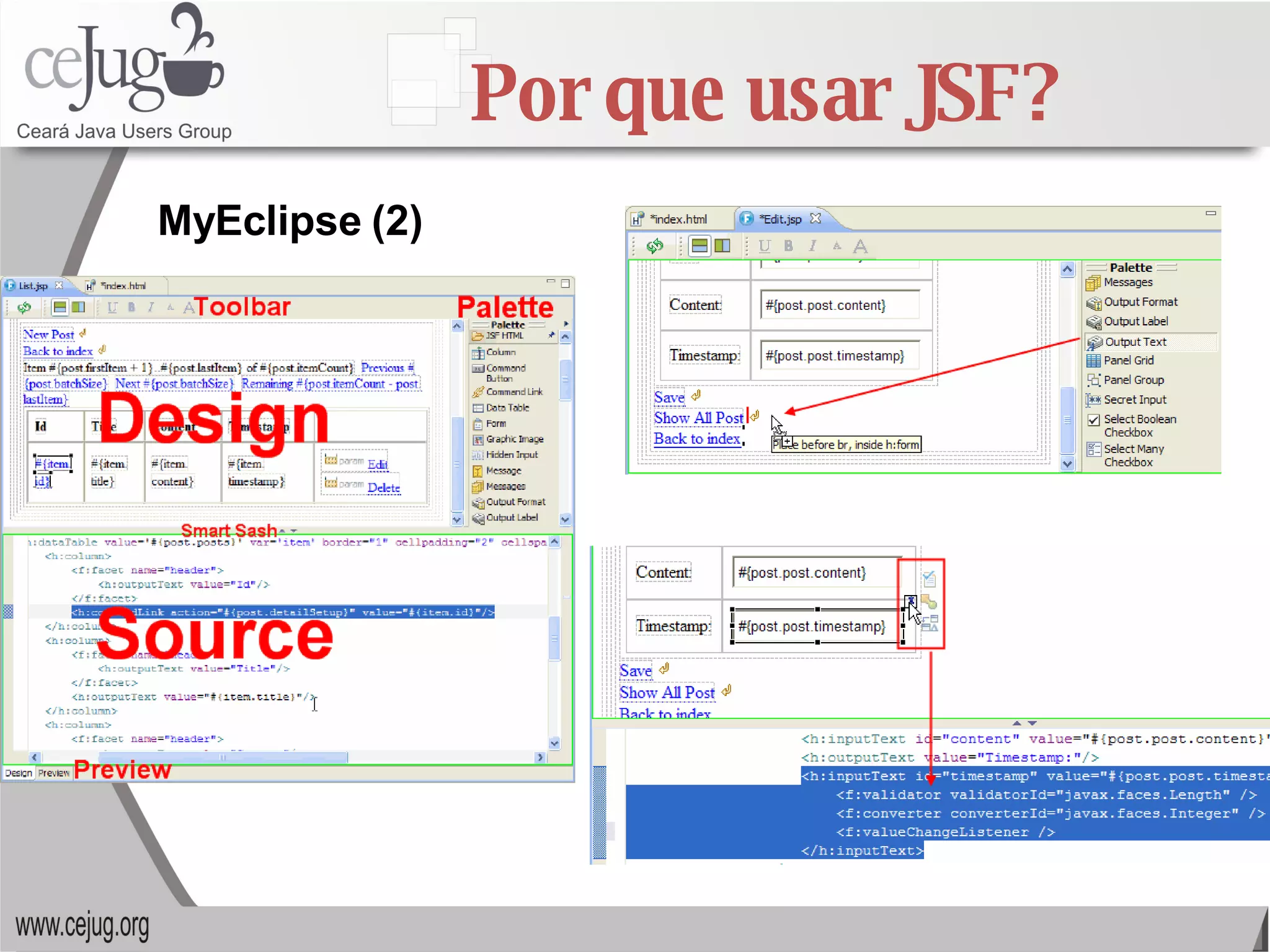 Por que usar JSF? MyEclipse (2) 