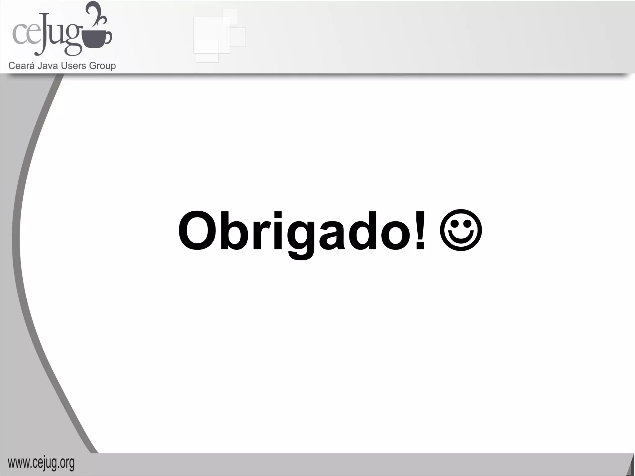 Obrigado!   