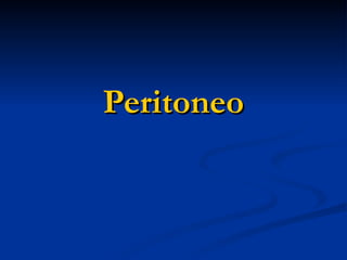 Peritoneo 