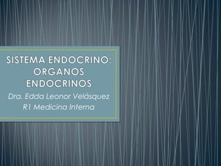 Dra. Edda Leonor Velásquez
    R1 Medicina Interna
 